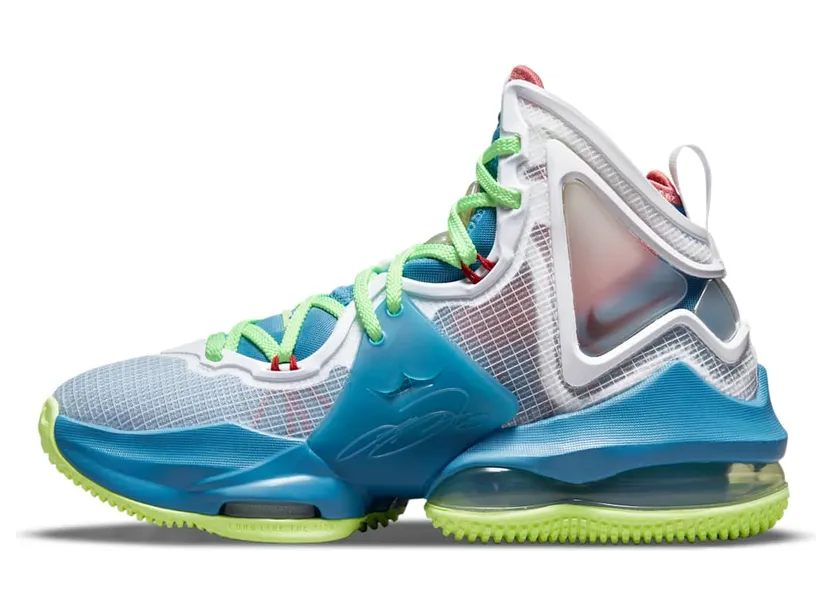 Nike LeBron 19 Dutch Blue Lime Glow (DD0418-400)