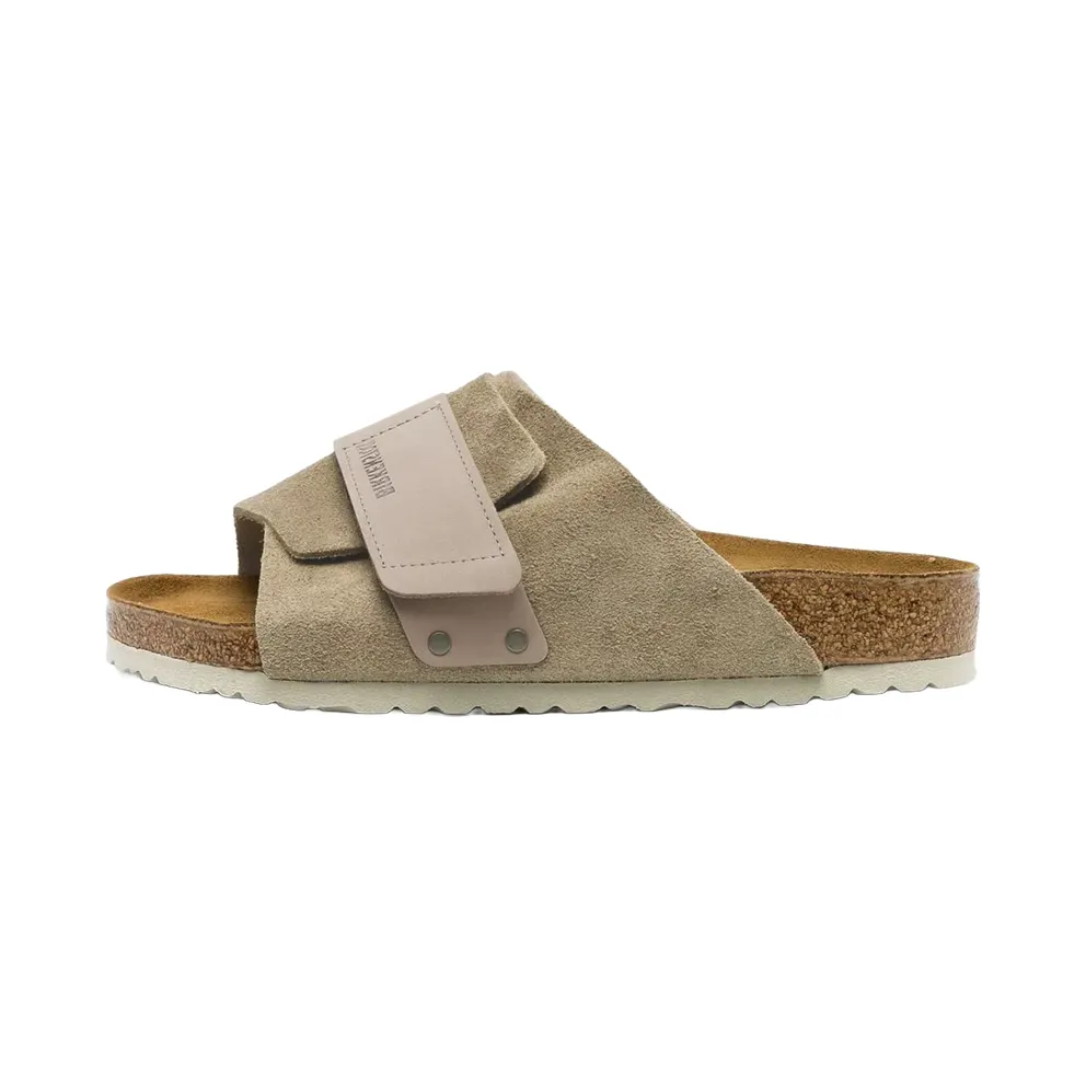 Birkenstock Kyoto “Nubuck Suede Taupe” (1015572)