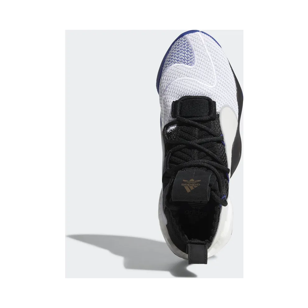 adidas Crazy BYW X Black White Purple Core Black/Cloud White/Real Purple (B42244)