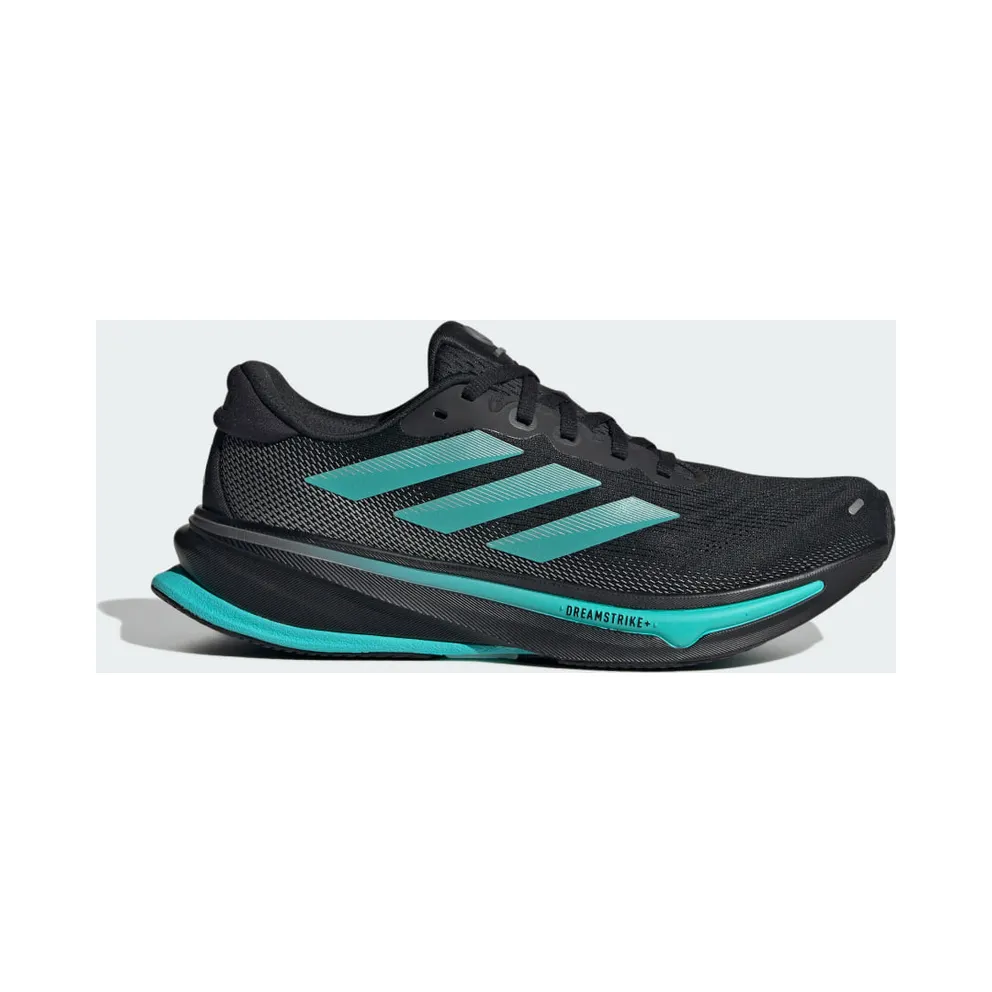 Adidas Mercedes – AMG Petronas Formula One Team Supernova Rise 2 Sports Shoes Core Black / Semi Mint Rush / Iron Metallic (JR9383)