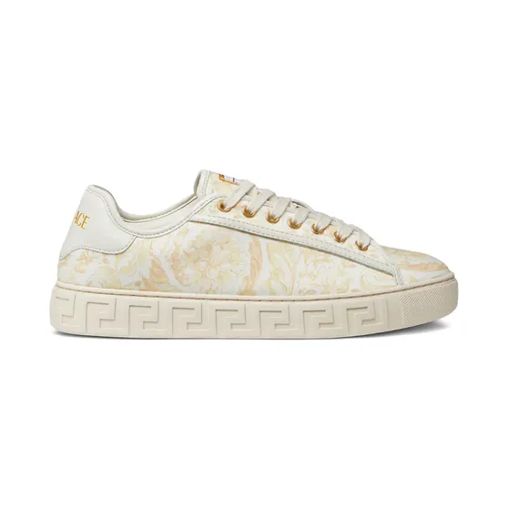 Versace Greca sneakers met print – Beige (10135681A17170)