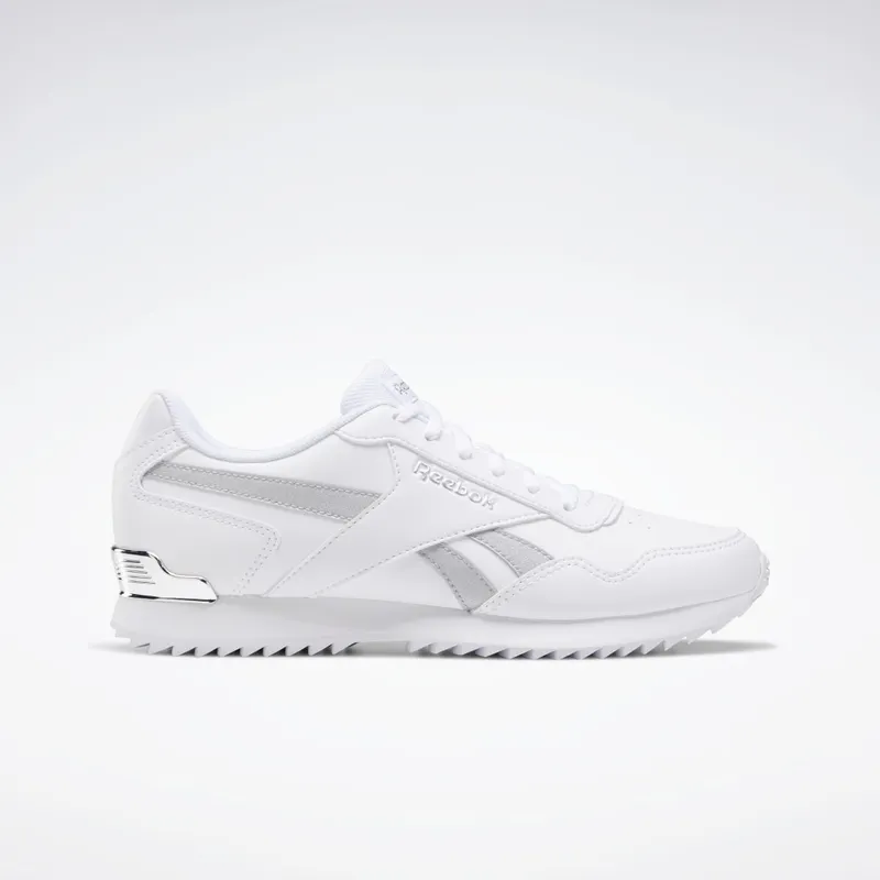 Reebok Royal Glide Ripple Clip White / Silver Metallic / White (G58095)