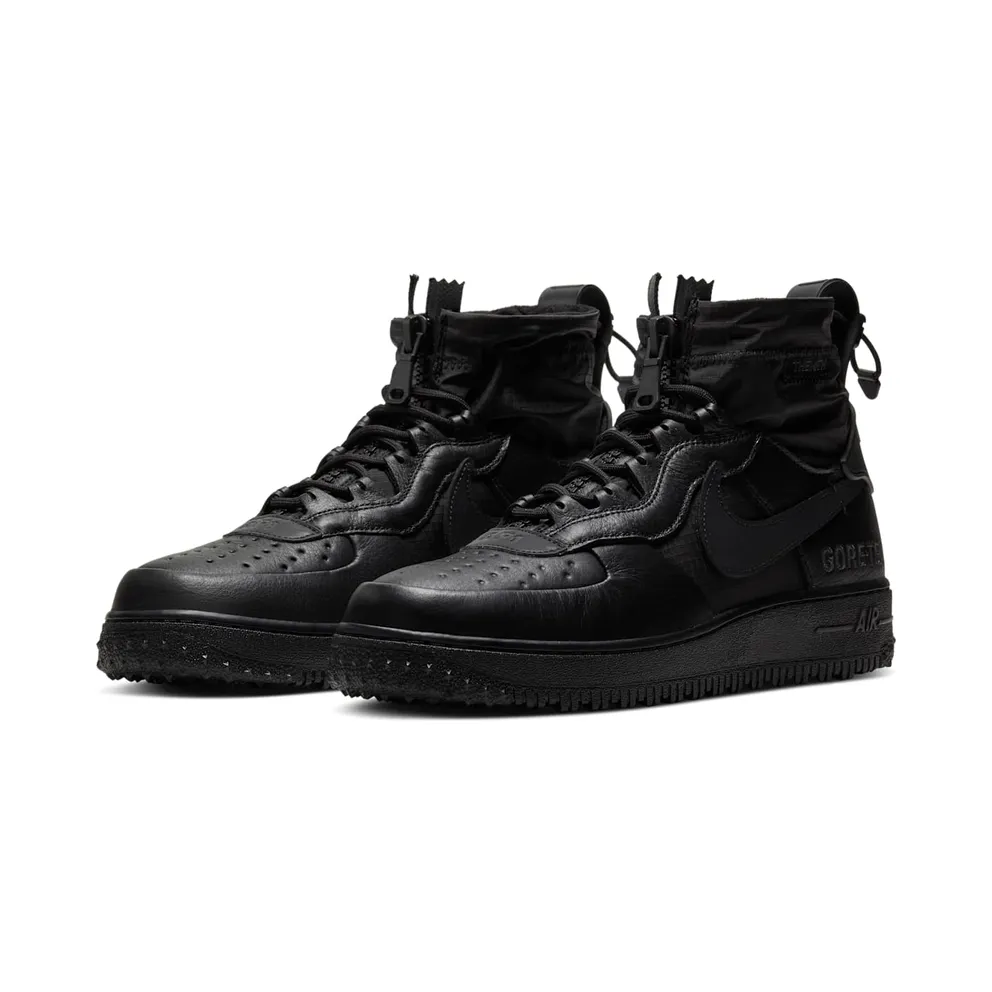 Nike Air Force AF 1 WTR Gore-Tex Triple Black (2019) (CQ7211-003)