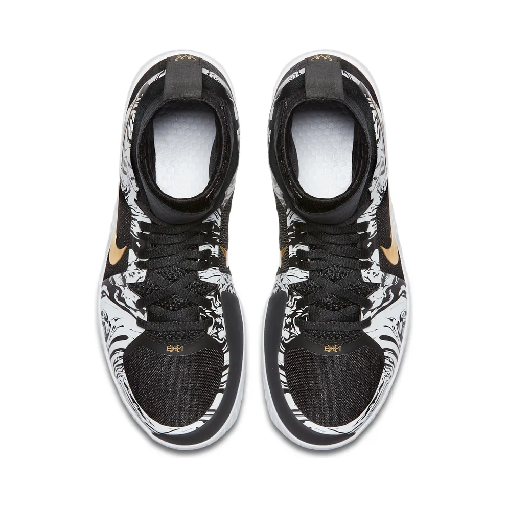 Nike Court Flare BHM 2017 (W) White/Black-Metallic Gold (848453-100)