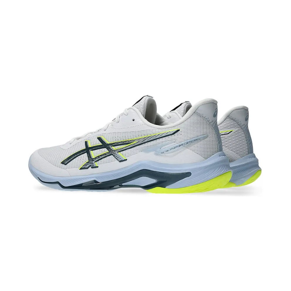 ASICS NETBURNER BALLISTIC FF 4 “White / Raw Indigo” (1051A088-103)