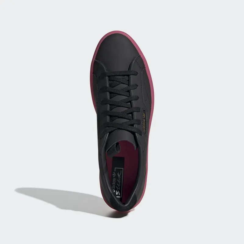 adidas Sleek Core Black Super Pink (W) (G27341)