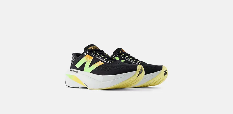 New Balance FuelCell SuperComp Trainer v3 Black Bleached Lime Glo (MRCXLB4)