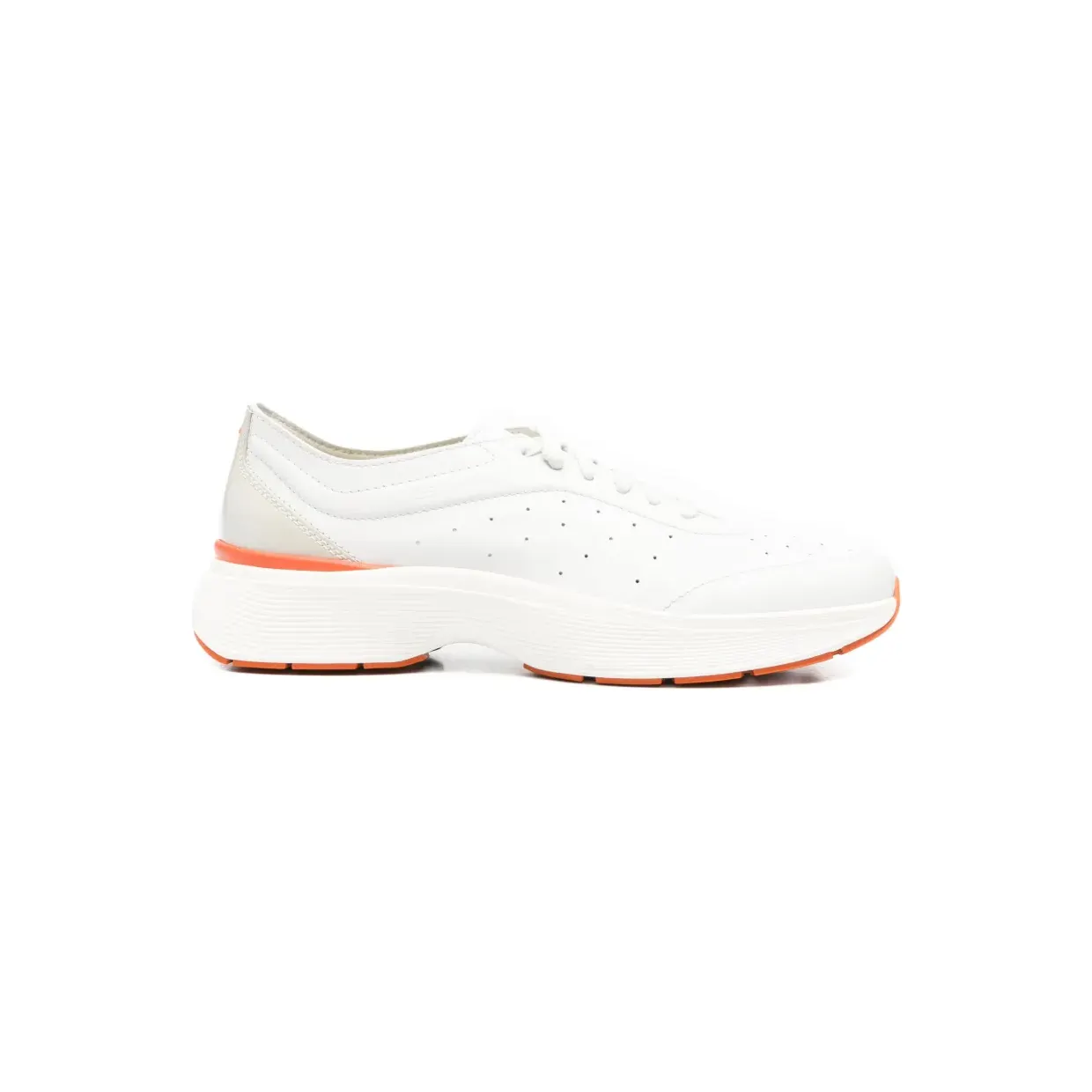 Santoni Easy Bounce mit perforierten Einsätzen “White” (MBBC22070BARTOILI50)