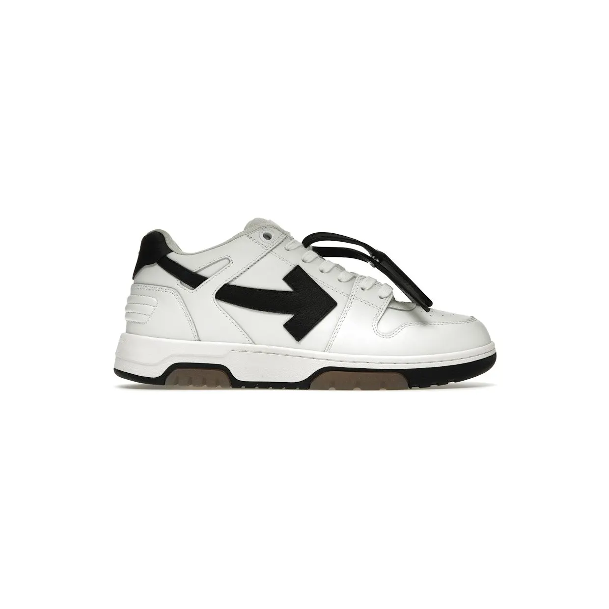 OFF-WHITE Out Of Office OOO 30 MM Low Tops Black White Blue (OMIA189C99LEA0010110)