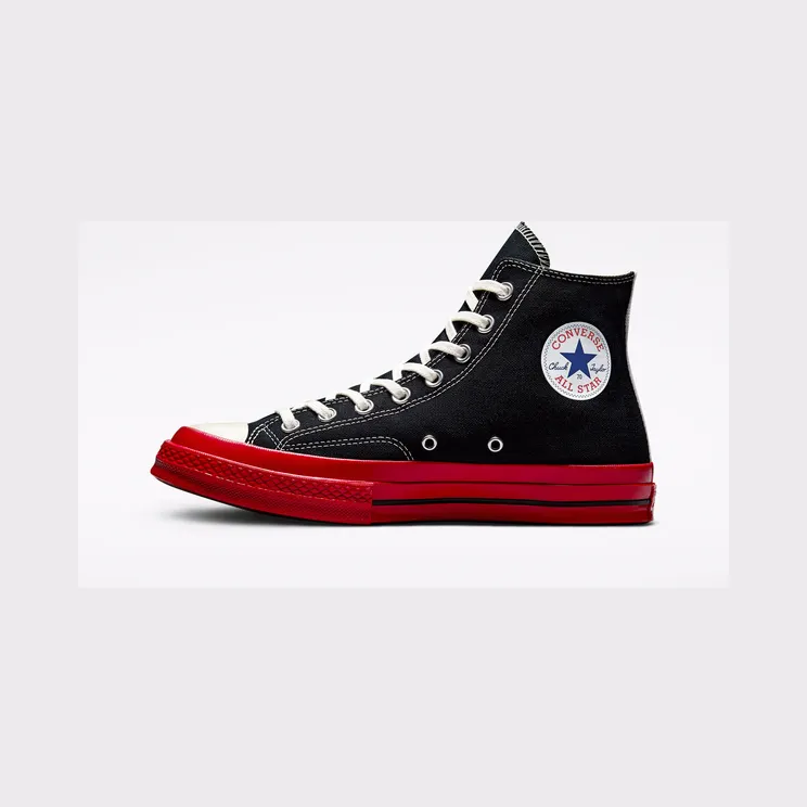 Converse Converse x Comme des Garçons Play Chuck 70 Black/Red/egret (A01793C)