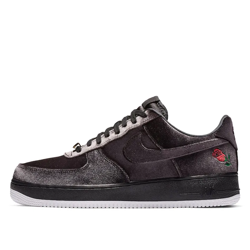 Nike Air Force 1 Low Rose Velvet Black/Black-White (AH8462-003)