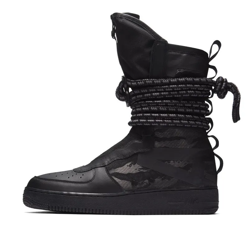 Nike SF Air Force 1 High Black Dark Grey Black/Black-Dark Grey (AA1128-002)