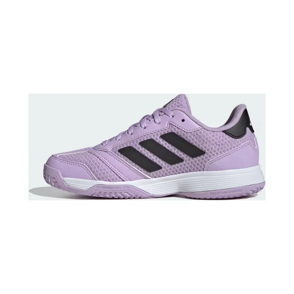 adidas Ligra 8 Indoor Shoes Kids “Powder Plum / Core Black / Cloud White” (JP7279)