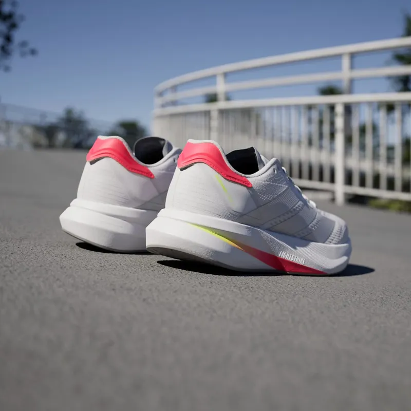 Adidas Duramo Speed 2 Running Shoes Cloud White / Silver Metallic / Lucid Red (IF9392)