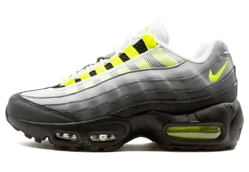 Nike Air Max 95 OG GS ‘Neon’ 2020 Black/Neon Yellow/Light Graphite (CZ0910-001)