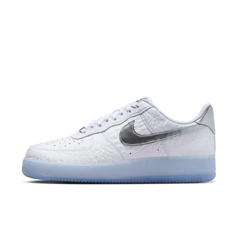Nike Air Force 1 Low ’07 “Crocodile White Blue Tint” (IR1981-100)