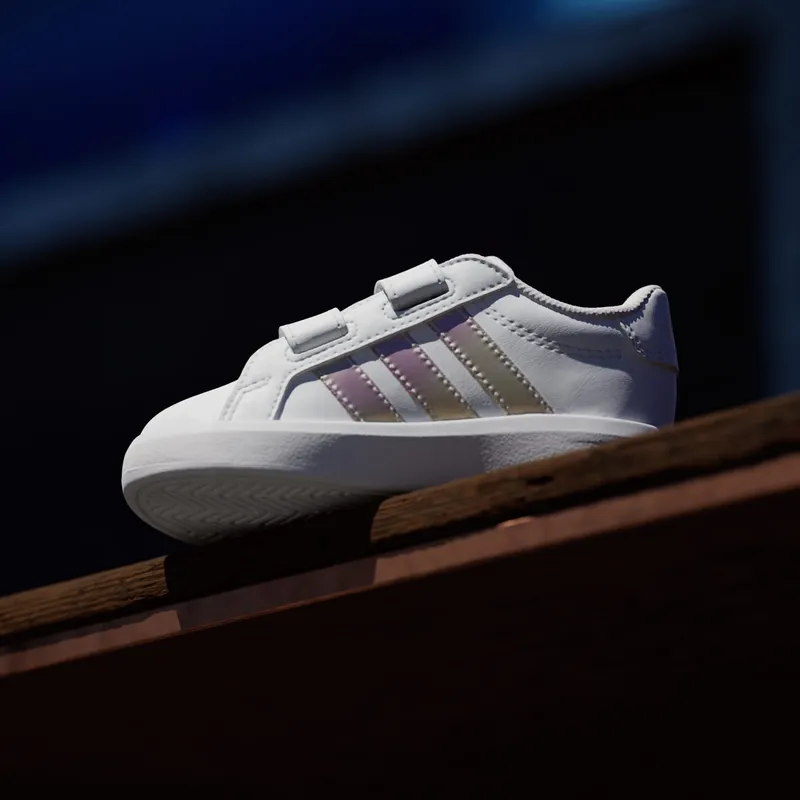 Adidas GRAND COURT 3.0 Shoes PEUTERS Cloud White / Iridescent / Cloud White (KJ0882)