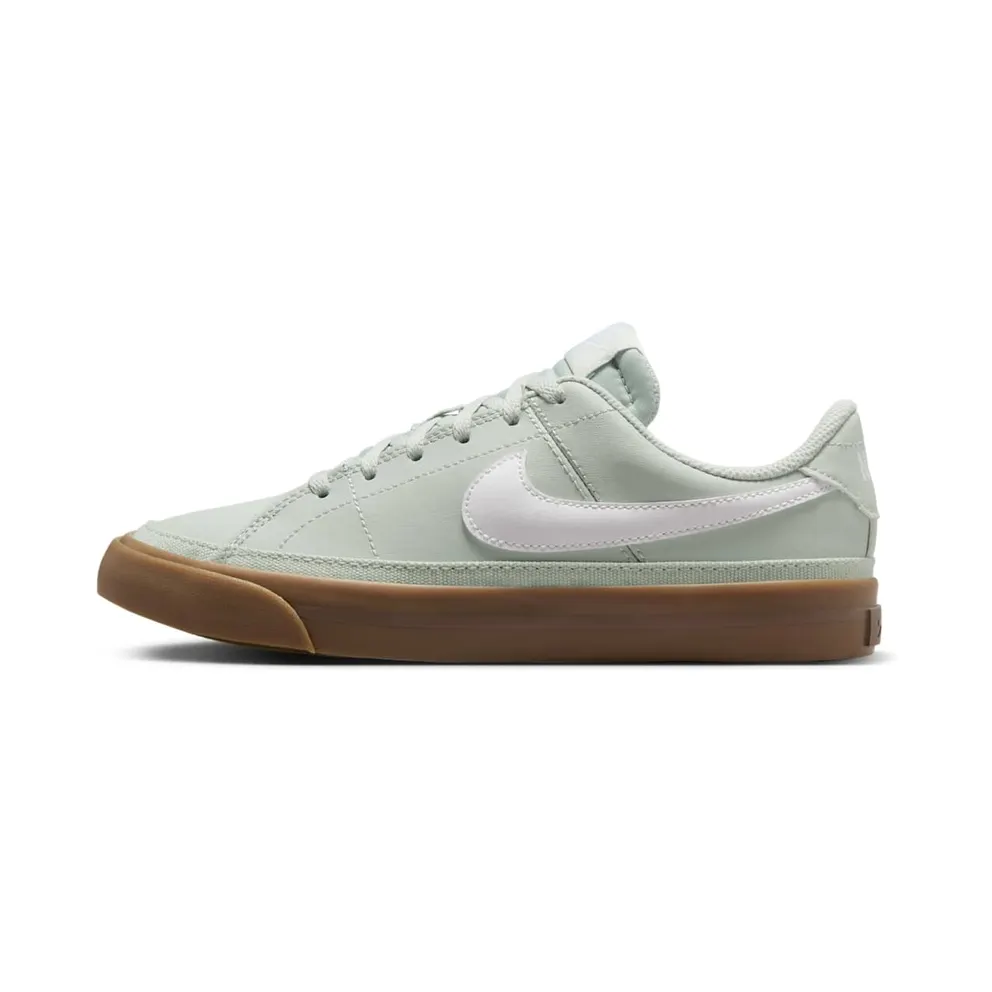 Nike Court Legacy Light Silver Gum Dark Brown White (DA5380-006)
