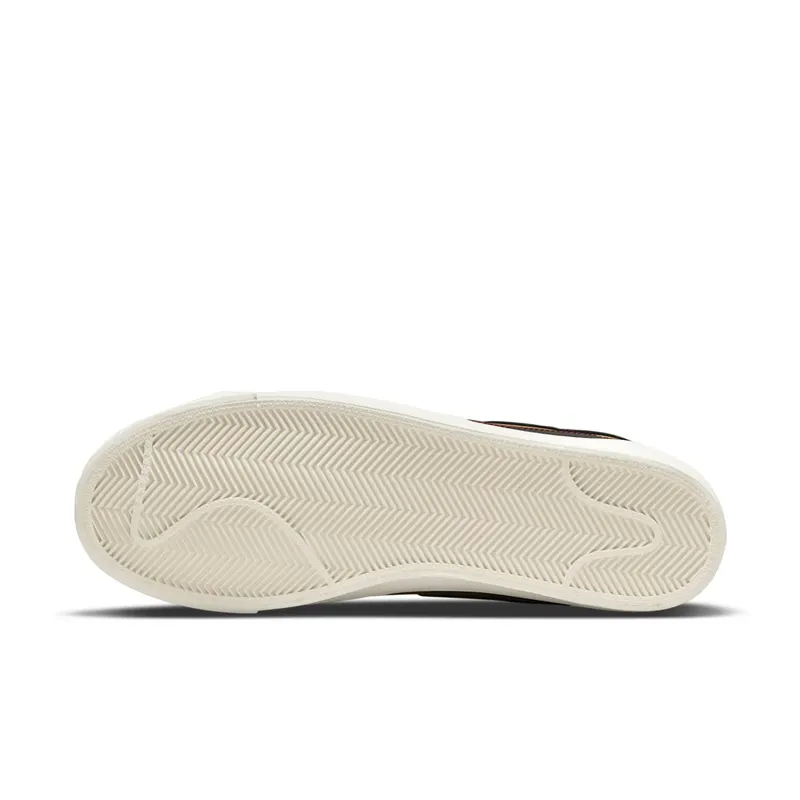 Nike Blazer Low 77 Black Natural Removable Swoosh (DH4370-001)