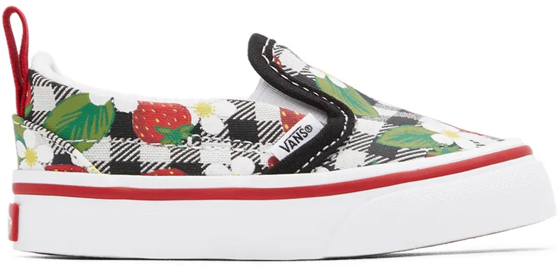 Vans Baby Multicolor Strawberry Gingham Slip-On V (VN000UBSARU1)
