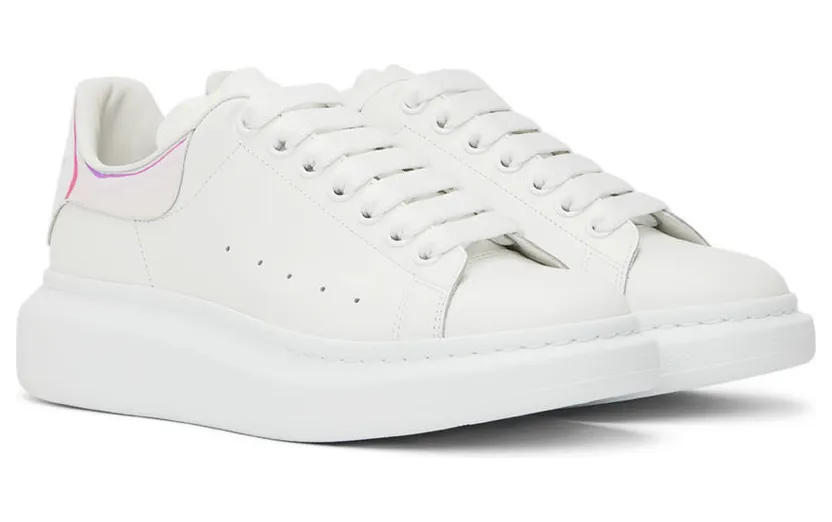 Alexander McQueen White Oversized Sneakers (561580WHVI5) (4)