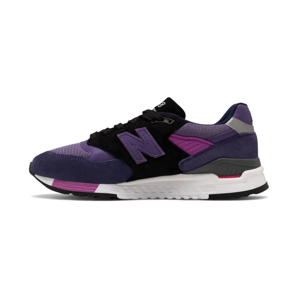 New Balance 998 Purple Black Purple/Grey (M998BLD)