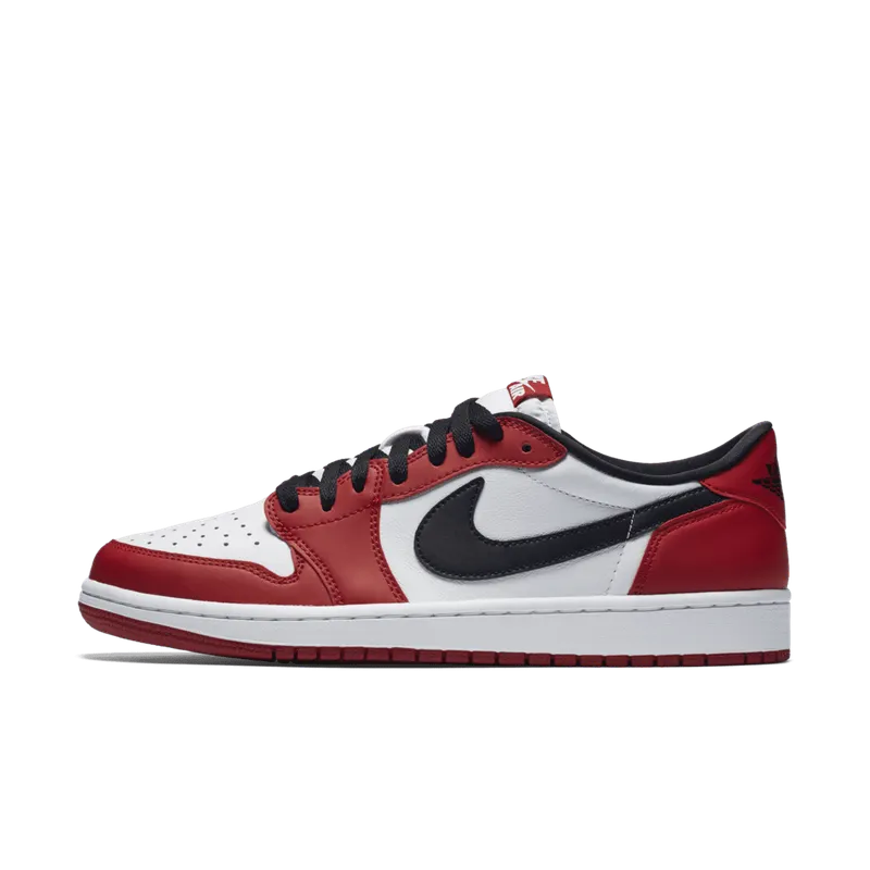 Jordan 1 Retro Low Chicago (2016) Varsity Red/Black-White (705329-600)