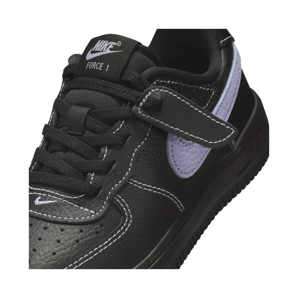 Nike Force 1 Low LV8 EasyOn PS “Black Hydrangeas” (HJ6763-001)