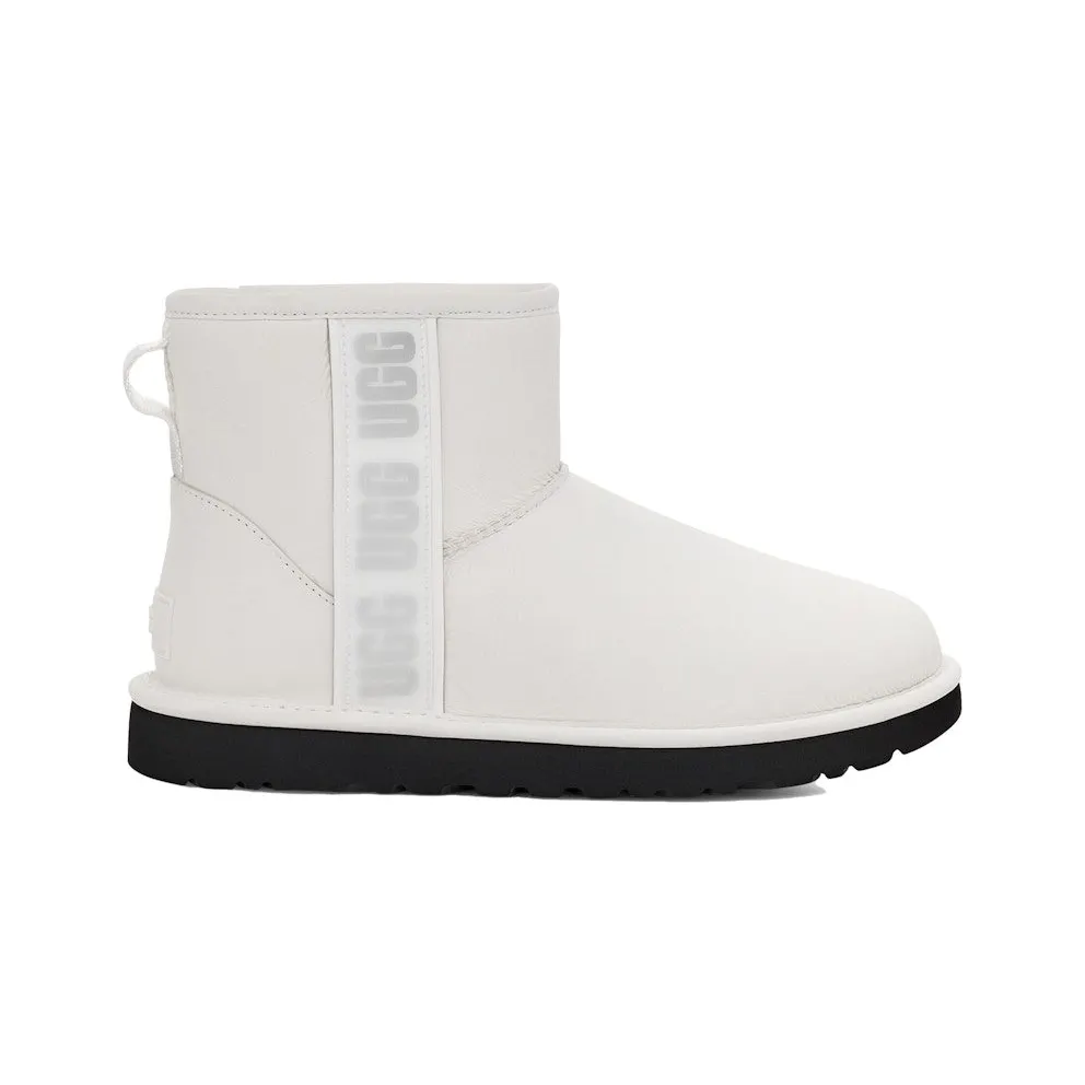 UGG Classic Mini Side Logo Boot Ultra Matte White (1133490-UMWH)