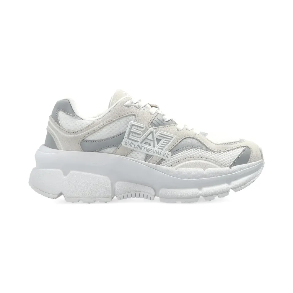 Ea7 Emporio Armani Chunky loafers with logoplakkaat – White (X8X237XK425)