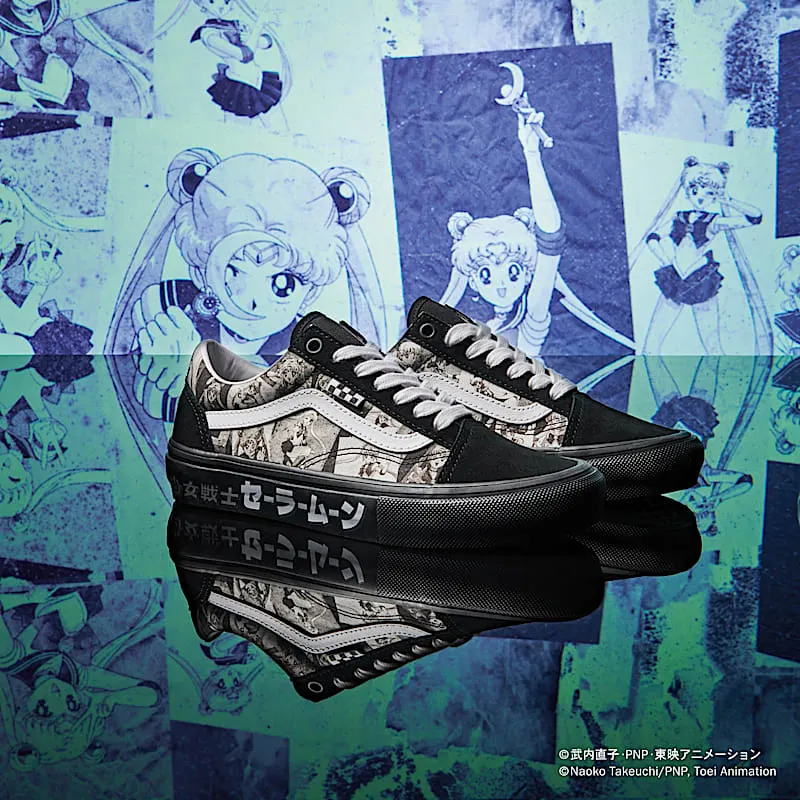 Vans Skate Old Skool Pretty Guardian Sailor Moon Sailor Black (VN0005W0BKA)