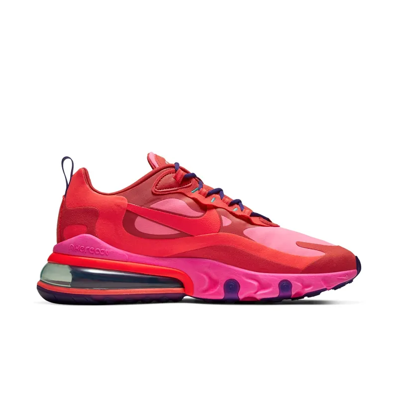 Nike Air Max 270 React Electronic Music Mystic Red/Pink Blast/Habanero Red (AO4971-600)