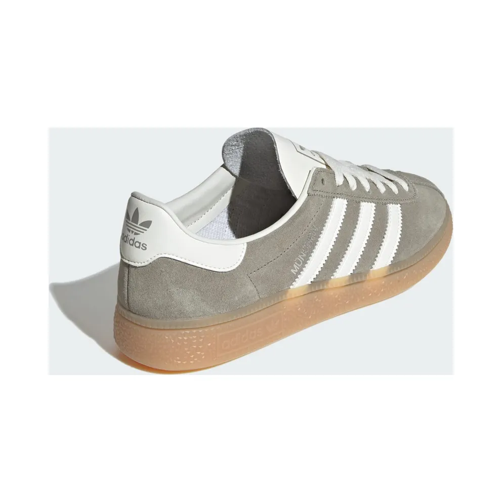 Adidas Muenchen Silver Pebble / Off White / Silver Metallic (JS3990)