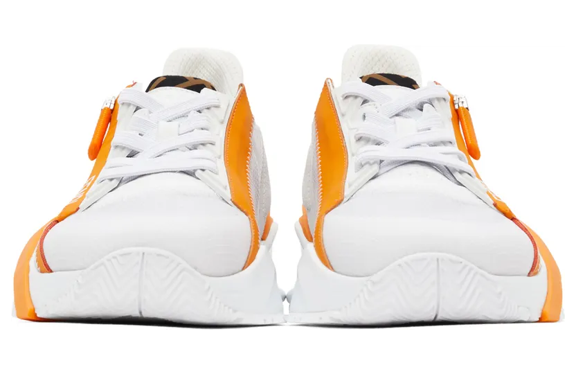 Fendi White ‘Fendi Flow’ Sneakers (8E8035 AF5R F0UP4) (2)