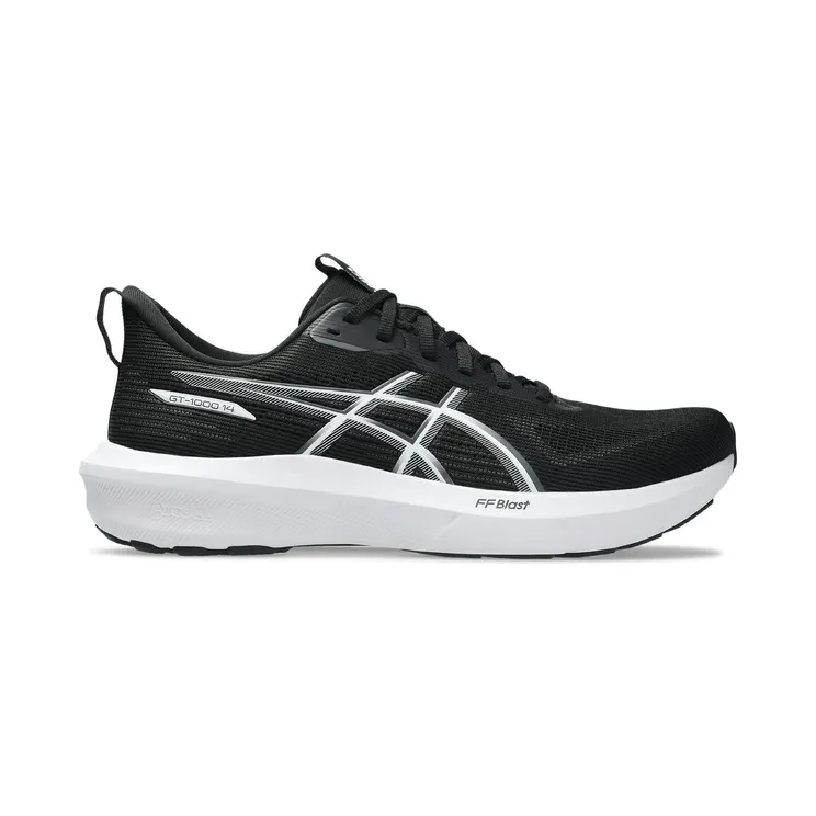 ASICS GT-1000 14 Black White (1011C077-002)