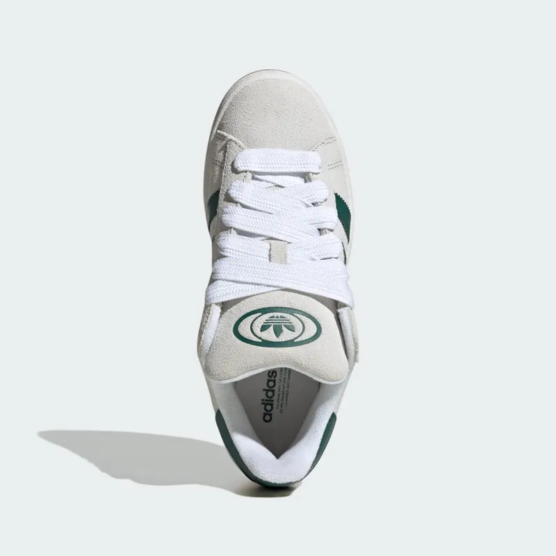 Adidas Campus 00s Crystal White / Core White / Collegiate Green (JQ7784)