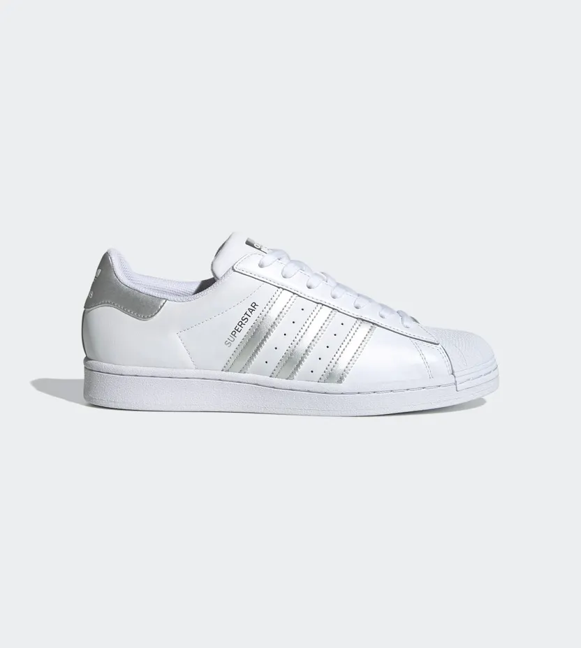 adidas Superstar Cloud White / Silver Metallic / Cloud White (FX2329)