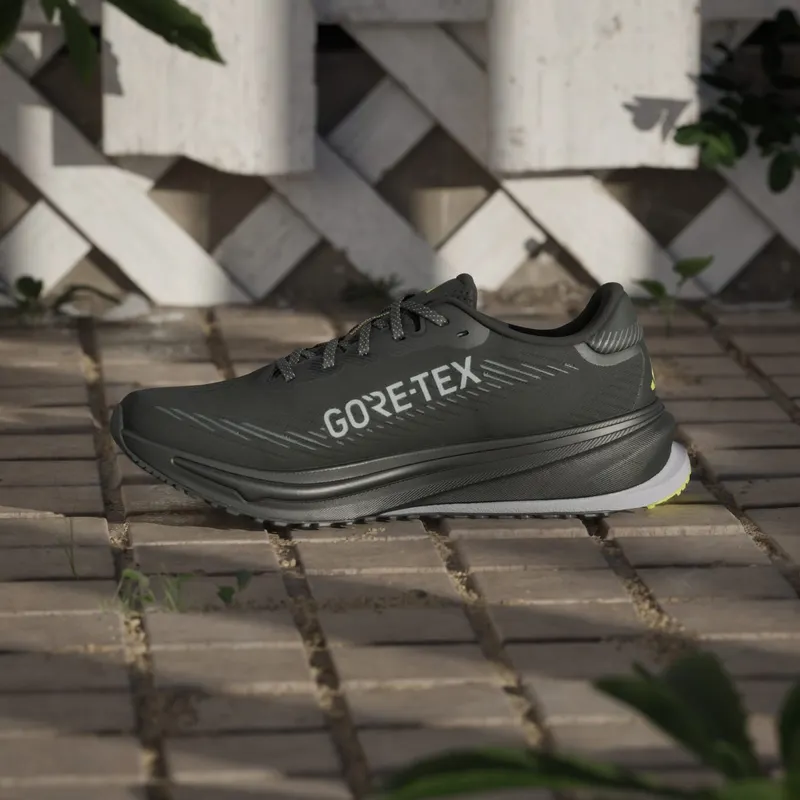 Adidas Supernova Rise GTX Running Shoes Core Black / Preloved Lime / Carbon (JR9598)