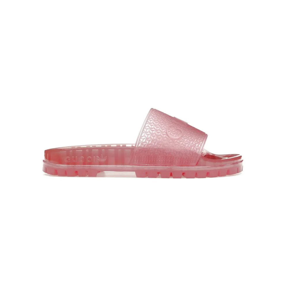 adidas x Gucci Adilette Slide Transparent Pink (721228 JAACP 5307)