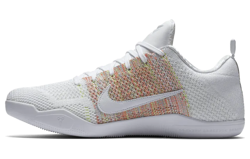Nike Kobe 11 Elite Low 4KB White Multi Color (824463-199)
