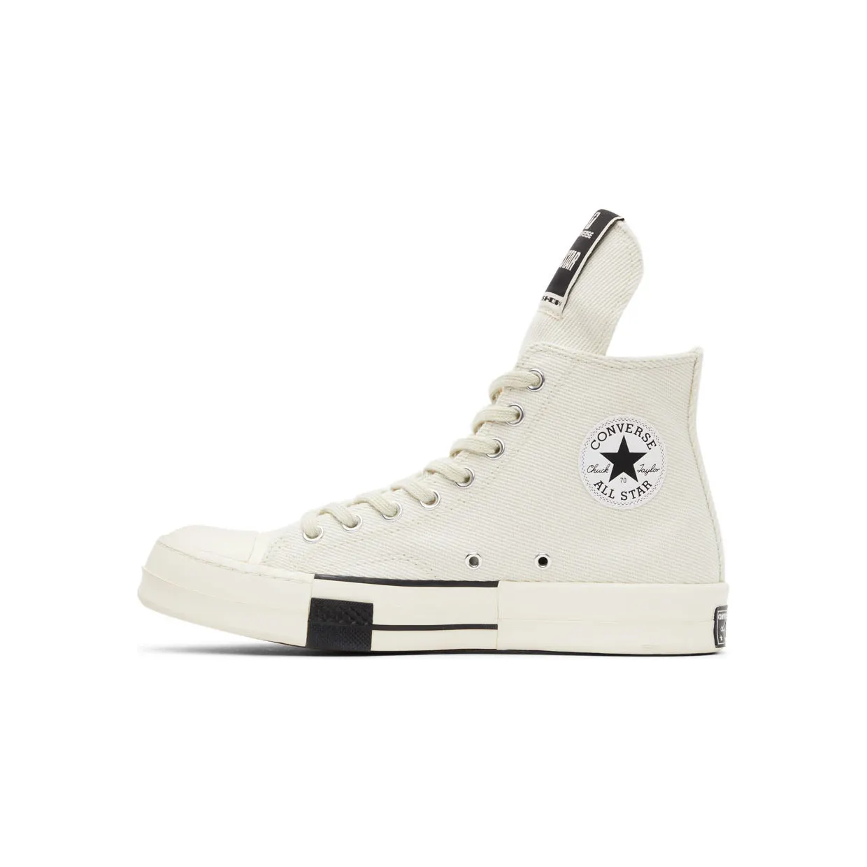 Rick Owens Drkshdw Off-White Converse Edition Drkstar Hi Sneakers (DC02AX686 CTDR2) (3)