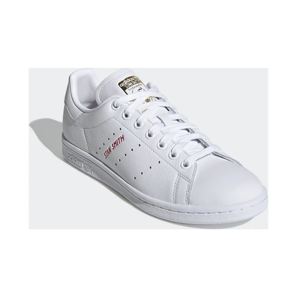 adidas Stan Smith Valentines Day 2020 (W) Cloud White/Scarlet/Gold Metallic (FV8260)