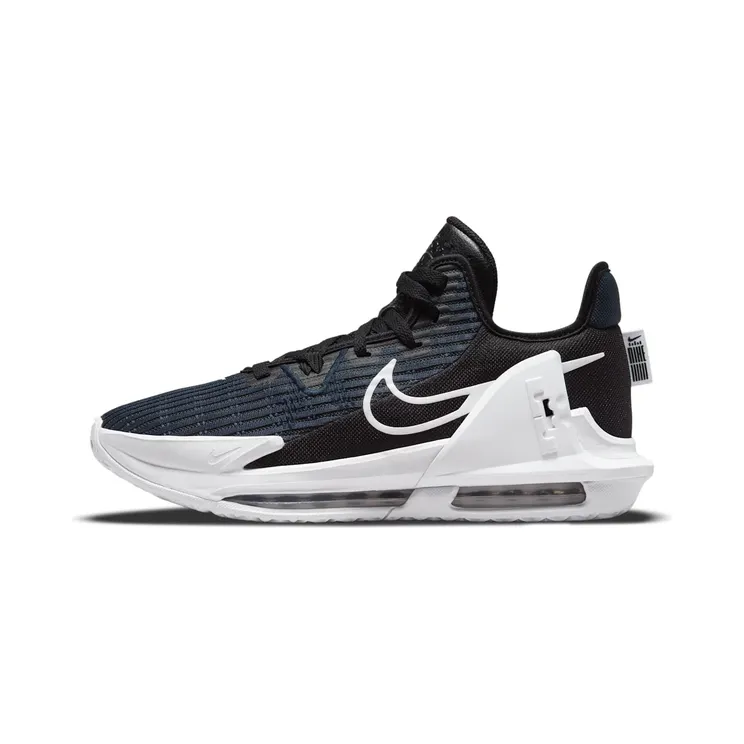 Nike LeBron Witness 6 “Black / Dark Obsidian / White” (CZ4052-002)