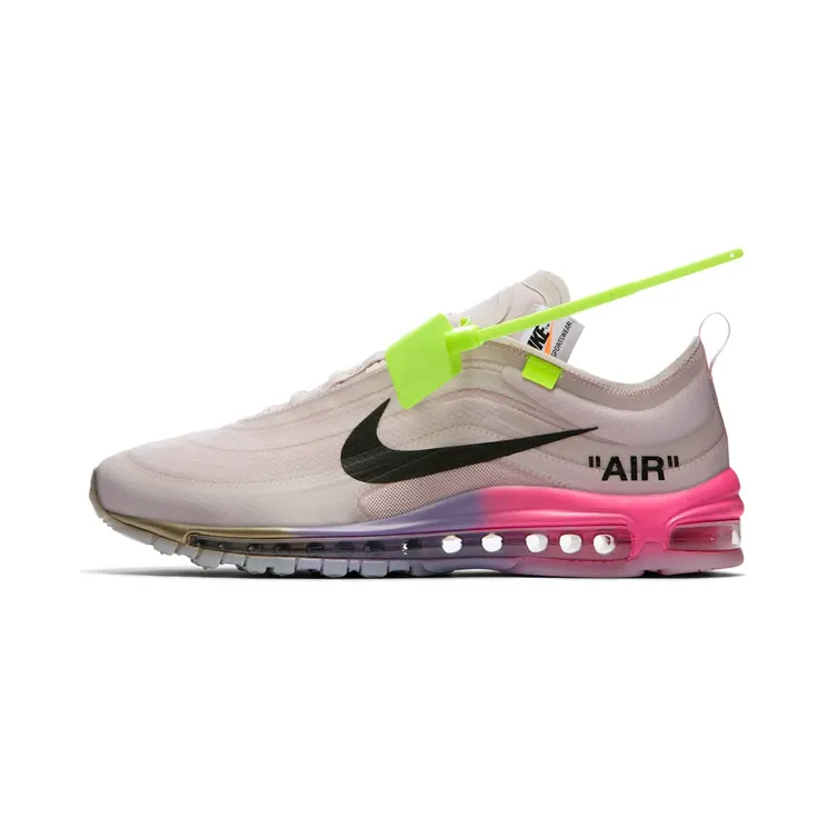 Nike Air Max 97 Off-White Elemental Rose Serena Queen “Elemental Rose / Barely Rose / White / Black” (AJ4585-600)