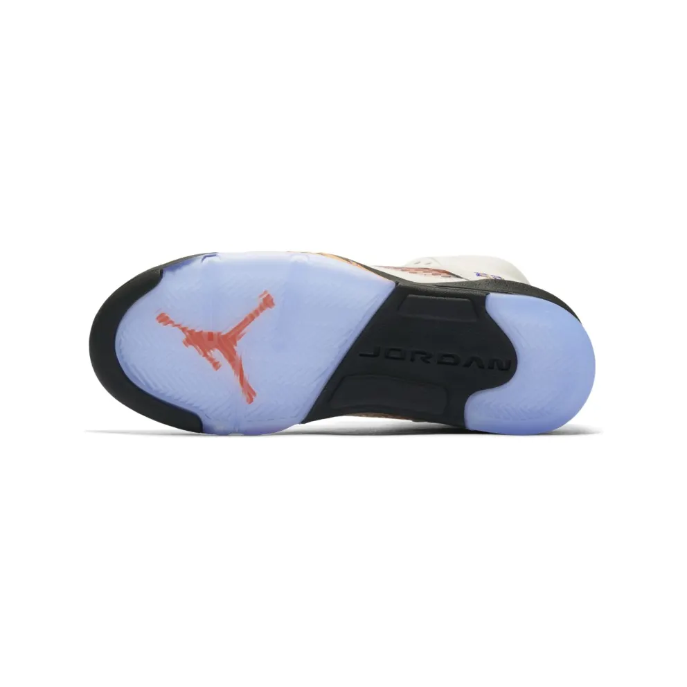 Jordan 5 Retro International Flight (GS) Sail/Racer Blue-Cone-Black (440888-148)