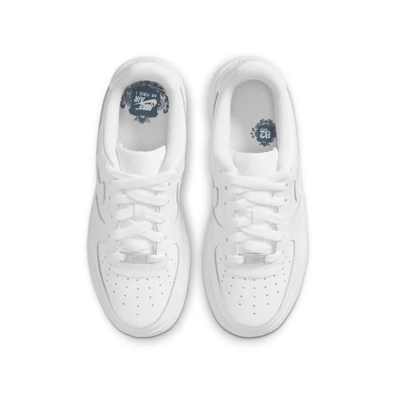 Nike Air Force 1 Low White 2014 (GS) White/White (314192-117)