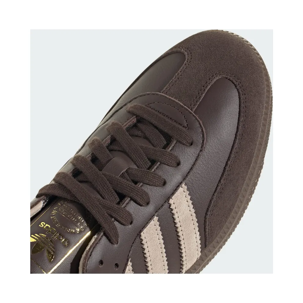 adidas Samba OG Dark Brown Beige Gum (JI0217)