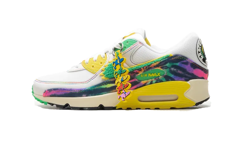 Nike Air Max 90 “The Grateful Dead, Oregon Ducks” (IM2511-100)