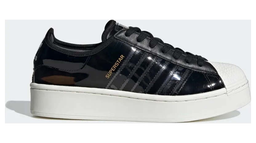 adidas Superstar Bold Schuh Core Black / Core Black / Off White (FW8423)