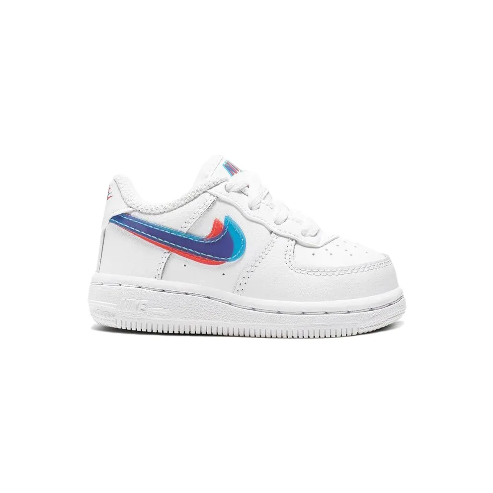 Nike Air Force 1 LV8 3D White (TD) White/Blue Hero/Bright Crimson (CJ7161-100)